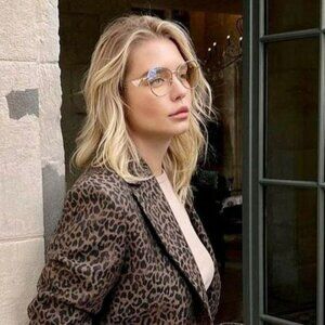 NEW PRADA EYEGLASSES PR52ZV ZVF1O1 WOMEN VPR 52Z GOLD EYEWEAR PR 52ZV ZVF1O1